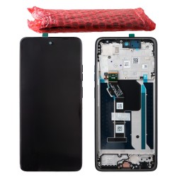 MOTOROLA MOTO G56 ΟΘΟΝΗ + TOUCH SCREEN + LENS + FRAME 5D68C30208 BLACK ORIGINAL SERVICE PACK