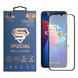 IDOL 1991 SPECIAL TEMPERED GLASS TCL K70 SE 6.56in 9H 0.25mm FULL COVER FINGER UNLOCK FULL GLUE BLACK IDOL 1991 SPECIAL TEMPERED GLASS TCL K70 SE 6.56in 9H 0.25mm FULL COVER FINGER UNLOCK FULL GLUE BLACK