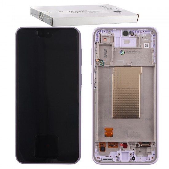 SAMSUNG A37 5G A376 ΟΘΟΝΗ+TOUCH SCREEN + LENS + FRAME GH82-39232D LAVENDER ORIGINAL SERVICE PACK SAMSUNG A37 5G A376 ΟΘΟΝΗ+TOUCH SCREEN + LENS + FRAME GH82-39232D LAVENDER ORIGINAL SERVICE PACK