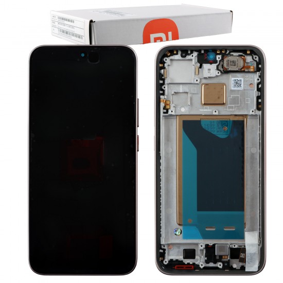 XIAOMI 15T 5G ΟΘΟΝΗ + TOUCH SCREEN + LENS + FRAME 5600030O12A00 GOLD ORIGINAL SERVICE PACK XIAOMI 15T 5G ΟΘΟΝΗ + TOUCH SCREEN + LENS + FRAME 5600030O12A00 GOLD ORIGINAL SERVICE PACK