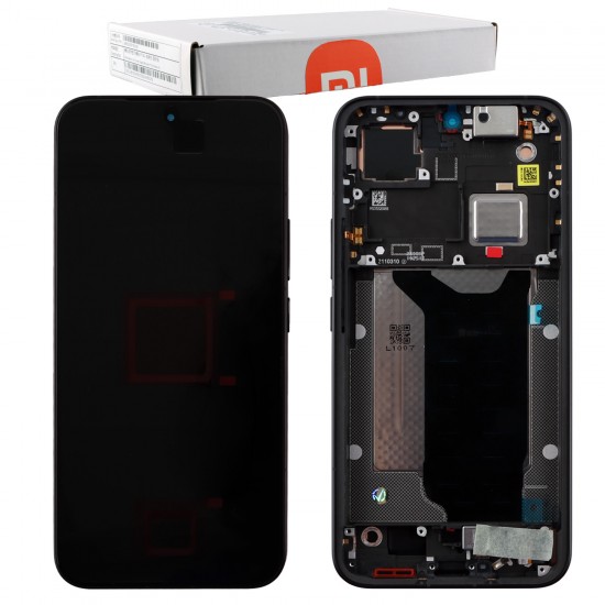 XIAOMI 15T PRO 5G ΟΘΟΝΗ + TOUCH SCREEN + LENS + FRAME 5600040O12U00 BLACK ORIGINAL SERVICE PACK XIAOMI 15T PRO 5G ΟΘΟΝΗ + TOUCH SCREEN + LENS + FRAME 5600040O12U00 BLACK ORIGINAL SERVICE PACK