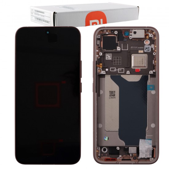 XIAOMI 15T PRO 5G ΟΘΟΝΗ + TOUCH SCREEN + LENS + FRAME 5600060O12U00 BROWN ORIGINAL SERVICE PACK XIAOMI 15T PRO 5G ΟΘΟΝΗ + TOUCH SCREEN + LENS + FRAME 5600060O12U00 BROWN ORIGINAL SERVICE PACK