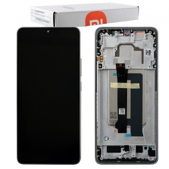 XIAOMI POCO X6 PRO 5G ΟΘΟΝΗ + TOUCH SCREEN + LENS + FRAME 560001N11A00 BLACK ORIGINAL SERVICE PACK