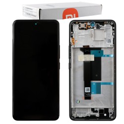 XIAOMI REDMI NOTE 15 PRO 4G ΟΘΟΝΗ + TOUCH SCREEN + LENS + FRAME 560003000P600 BLACK ORIGINAL SERVICE PACK