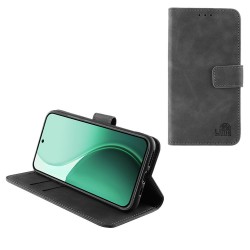 LIME ESSENTIAL ΘΗΚΗ OPPO RENO14 F 5G 6.57in MAGNET BOOK STAND CLIP GREY