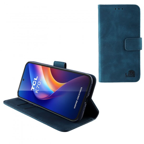 LIME ESSENTIAL ΘΗΚΗ TCL K70 6.75in MAGNET BOOK STAND CLIP DARK BLUE LIME ESSENTIAL ΘΗΚΗ TCL K70 6.75in MAGNET BOOK STAND CLIP DARK BLUE
