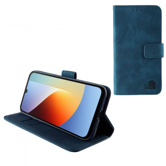 LIME ESSENTIAL ΘΗΚΗ XIAOMI REDMI A7 PRO 4G 6.9in MAGNET BOOK STAND CLIP DARK BLUE LIME ESSENTIAL ΘΗΚΗ XIAOMI REDMI A7 PRO 4G 6.9in MAGNET BOOK STAND CLIP DARK BLUE