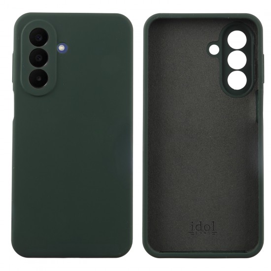 IDOL 1991 VELVET ELITE TPU ΘΗΚΗ SAMSUNG A57 5G A576 6.7in 4 SIDE FULL CAMERA PROTECTION DARK GREEN
