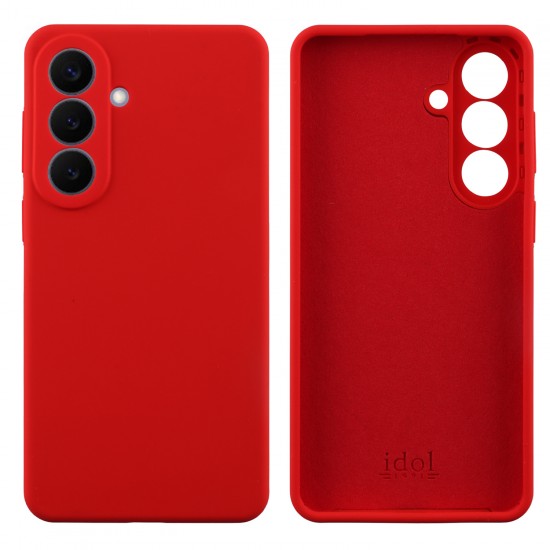 IDOL 1991 VELVET ELITE TPU ΘΗΚΗ SAMSUNG S26 PLUS 5G S947 6.7in 4 SIDE FULL CAMERA PROTECTION RED