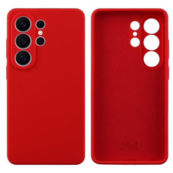 IDOL 1991 VELVET ELITE TPU ΘΗΚΗ SAMSUNG S26 ULTRA 5G S948 6.9in 4 SIDE FULL CAMERA PROTECTION RED IDOL 1991 VELVET ELITE TPU ΘΗΚΗ SAMSUNG S26 ULTRA 5G S948 6.9in 4 SIDE FULL CAMERA PROTECTION RED