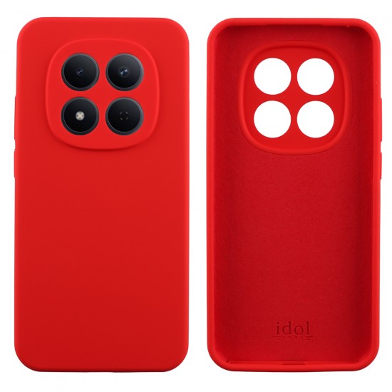 IDOL 1991 VELVET ELITE TPU ΘΗΚΗ XIAOMI REDMI NOTE 15 PRO PLUS 5G/POCO M8 PRO 5G 6.83in 4 SIDE FULL CAMERA PROTECTION RED
