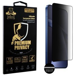 IDOL 1991 PREMIUM PRIVACY ANTISPY TEMPERED GLASS XIAOMI 17T PRO 5G 6.83in 9H 0.25mm SEMI CURVED FINGER UNLOCK FULL GLUE BLACK IDOL 1991 PREMIUM PRIVACY ANTISPY TEMPERED GLASS XIAOMI 17T PRO 5G 6.83in 9H 0.25mm SEMI CURVED FINGER UNLOCK FULL GLUE BLACK