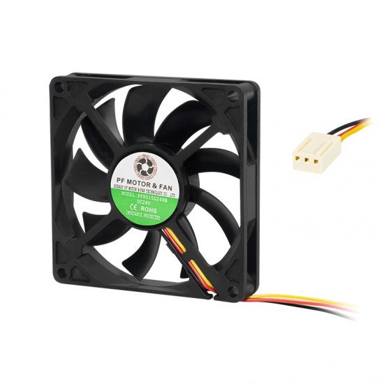 Ανεμιστήρας 80x80x15mm 24V με Ρουλεμάν