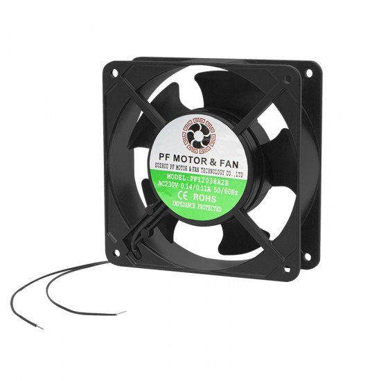 Ανεμιστήρας 120x120x38mm 230V με Ρουλεμάν