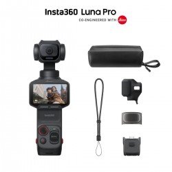 Insta360 Luna Pro Standard Bundle Black - 1-Inch 8K Leica Sensor, Dual AI Chip, OLED Touchscreen Insta360 Luna Pro Standard Bundle Black - 1-Inch 8K Leica Sensor, Dual AI Chip, OLED Touchscreen