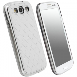 KRUSELL ΘΗΚΗ SAMSUNG I9300 FACEPLATE LEATHER AVENYN UC WHITE KRUSELL ΘΗΚΗ SAMSUNG I9300 FACEPLATE LEATHER AVENYN UC WHITE