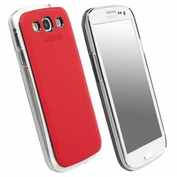 KRUSELL ΘΗΚΗ SAMSUNG I9300 FACEPLATE LEATHER DONSO UC RED KRUSELL ΘΗΚΗ SAMSUNG I9300 FACEPLATE LEATHER DONSO UC RED