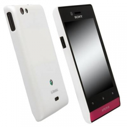 KRUSELL ΘΗΚΗ SONY XPERIA MIRO ST23 FACEPLATE COLORCOVER WHITE KRUSELL ΘΗΚΗ SONY XPERIA MIRO ST23 FACEPLATE COLORCOVER WHITE