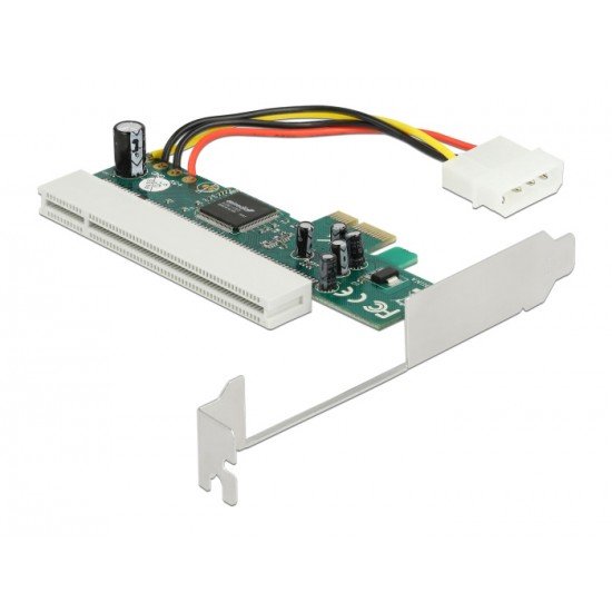 DELOCK κάρτα επέκτασης PCI Express σε PCI 32 Bit 5V 90062, Asmedia chip DELOCK κάρτα επέκτασης PCI Express σε PCI 32 Bit 5V 90062, Asmedia chip