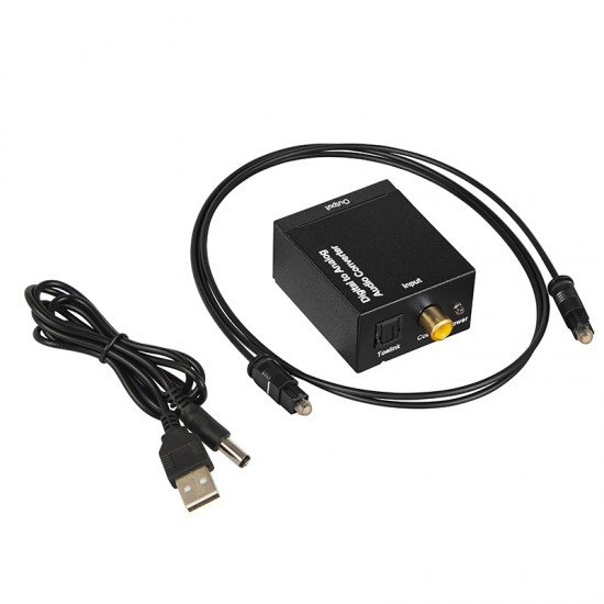 Μετατροέας Toslink-coaxial σε 2x RCA Μετατροέας Toslink-coaxial σε 2x RCA