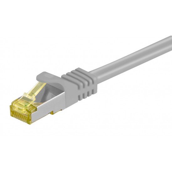 GOOBAY καλώδιο δικτύου 91621, CAT 7 S/FTP, copper, 500MHz, 5m, γκρι GOOBAY καλώδιο δικτύου 91621, CAT 7 S/FTP, copper, 500MHz, 5m, γκρι