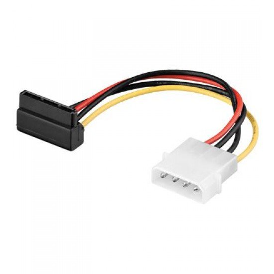 GOOBAY καλώδιο τροφοδοσίας 4 pin σε SATA 93030, 0.13m GOOBAY καλώδιο τροφοδοσίας 4 pin σε SATA 93030, 0.13m