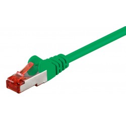 GOOBAY καλώδιο δικτύου 93213, CAT 6 S/FTP, copper, 250MHz, 0.25m, πράσινο