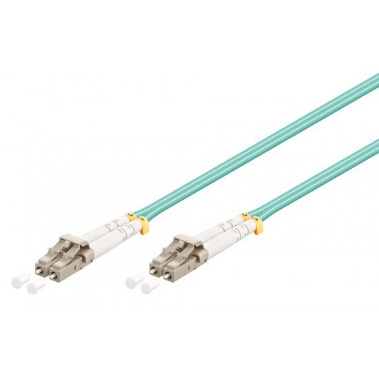 GOOBAY καλώδιο οπτικής ίνας LC-UPC 93385, Multimode OM3, 2m, τιρκουάζ GOOBAY καλώδιο οπτικής ίνας LC-UPC 93385, Multimode OM3, 2m, τιρκουάζ