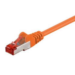 GOOBAY καλώδιο δικτύου 93468, CAT 6 S/FTP, copper, 250MHz, 1m, πορτοκαλί GOOBAY καλώδιο δικτύου 93468, CAT 6 S/FTP, copper, 250MHz, 1m, πορτοκαλί