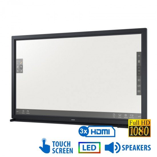 Used Signage Touch Display DM65E-BR LED/Samsung/65\\"FHD/1920x1080/Black/w/Speakers/DVI-D & D-SUB & DP Used Signage Touch Display DM65E-BR LED/Samsung/65\\"FHD/1920x1080/Black/w/Speakers/DVI-D & D-SUB & DP
