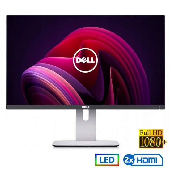 Used (A-) Monitor U2415 LED/Dell/24\\"FHD/1920x1200/Wide/Silver/Black/Grade A-/2xHDMI & DP & mini DP & Used (A-) Monitor U2415 LED/Dell/24\\"FHD/1920x1200/Wide/Silver/Black/Grade A-/2xHDMI & DP & mini DP &
