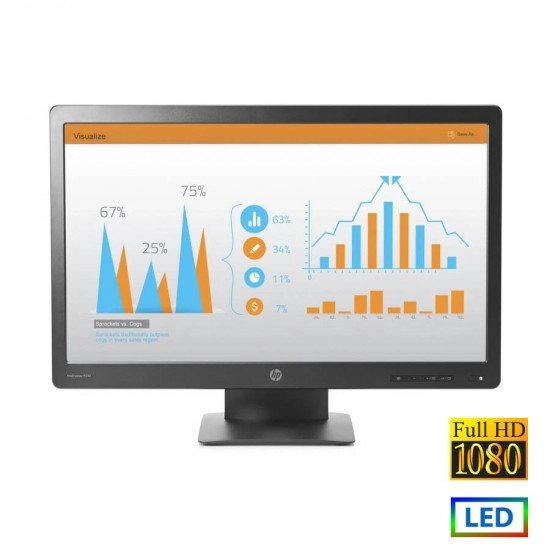 Used (A-) Monitor P232 LED/HP/23\\"FHD/1920x1080/Wide/Black/Grade A-/D-SUB & DP Used (A-) Monitor P232 LED/HP/23\\"FHD/1920x1080/Wide/Black/Grade A-/D-SUB & DP