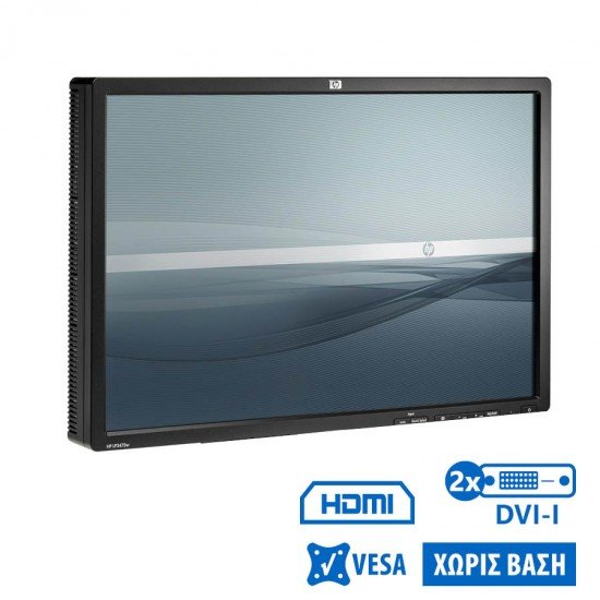 Used (A-) Monitor LP2475W TFT/HP/24``/1920x1200/Wide/Black/No Stand/Grade A-/2xDVI-Ι & DP & S-Video Used (A-) Monitor LP2475W TFT/HP/24``/1920x1200/Wide/Black/No Stand/Grade A-/2xDVI-Ι & DP & S-Video