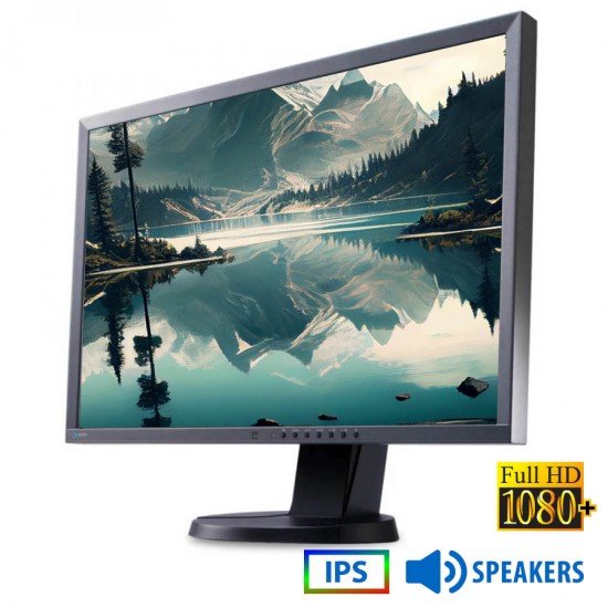 Used (A-) Monitor FlexScan EV2436W IPS LED/Eizo/24"FHD/1920x1200/Wide/Gray/w/Speakers/Grade A-/D-SUB Used (A-) Monitor FlexScan EV2436W IPS LED/Eizo/24"FHD/1920x1200/Wide/Gray/w/Speakers/Grade A-/D-SUB