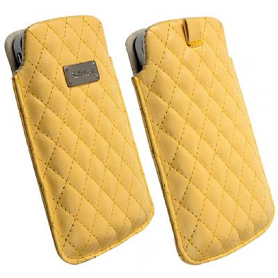 KRUSELL ΘΗΚΗ ΠΟΥΓΚΙ LEATHER AVENYN YELLOW L LONG KRUSELL ΘΗΚΗ ΠΟΥΓΚΙ LEATHER AVENYN YELLOW L LONG