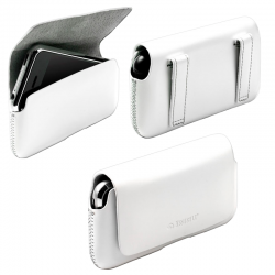 KRUSELL ΘΗΚΗ ΟΡΙΖΟΝΤΙΑ LEATHER HECTOR WHITE L KRUSELL ΘΗΚΗ ΟΡΙΖΟΝΤΙΑ LEATHER HECTOR WHITE L