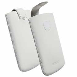 KRUSELL ΘΗΚΗ ΠΟΥΓΚΙ SLIM LEATHER ASPERO WHITE L