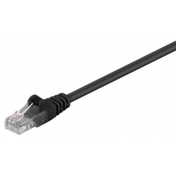 GOOBAY καλώδιο δικτύου 95562, CAT 5e U/UTP, CCA, PVC, 1.5m, μαύρο GOOBAY καλώδιο δικτύου 95562, CAT 5e U/UTP, CCA, PVC, 1.5m, μαύρο