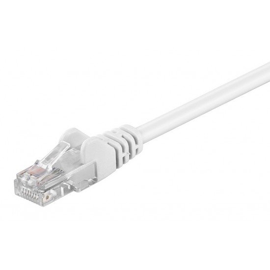 GOOBAY καλώδιο δικτύου 95564, CAT 5e U/UTP, 100 MHz, CCA, 1.5m, λευκό GOOBAY καλώδιο δικτύου 95564, CAT 5e U/UTP, 100 MHz, CCA, 1.5m, λευκό