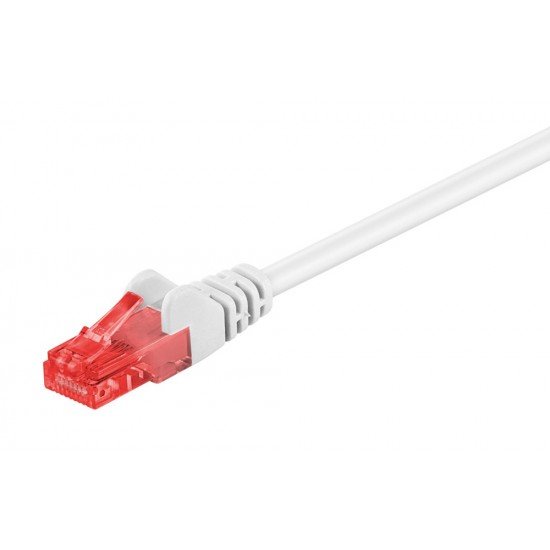 GOOBAY καλώδιο δικτύου 95661, CAT 6 U/UTP, CCA, 25m, λευκό GOOBAY καλώδιο δικτύου 95661, CAT 6 U/UTP, CCA, 25m, λευκό