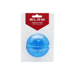 Οργανωτής Καλωδίων Περιστρεφόμενος Μπλε