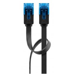 GOOBAY καλώδιο δικτύου 96378, CAT 6A U/UTP, flat, 500MHz, Copper, 15m, μαύρο GOOBAY καλώδιο δικτύου 96378, CAT 6A U/UTP, flat, 500MHz, Copper, 15m, μαύρο