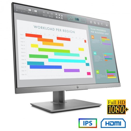 Used (A-) Monitor E243i IPS LED/HP/24\\"FHD/1920x1200/Wide/Silver/Black/Grade A-/D-SUB & DP & HDMI & U Used (A-) Monitor E243i IPS LED/HP/24\\"FHD/1920x1200/Wide/Silver/Black/Grade A-/D-SUB & DP & HDMI & U