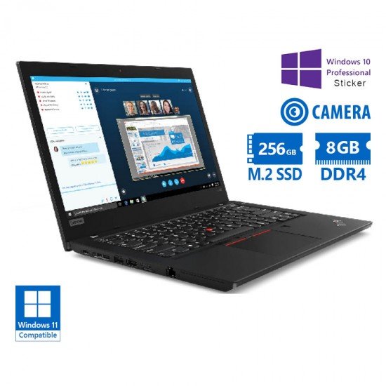 Lenovo ThinkPad L490 i3-8145U/14\\"/8GB DDR4/256GB M.2 SSD/No ODD/Camera/10P Grade A Refurbished Lapto Lenovo ThinkPad L490 i3-8145U/14\\"/8GB DDR4/256GB M.2 SSD/No ODD/Camera/10P Grade A Refurbished Lapto