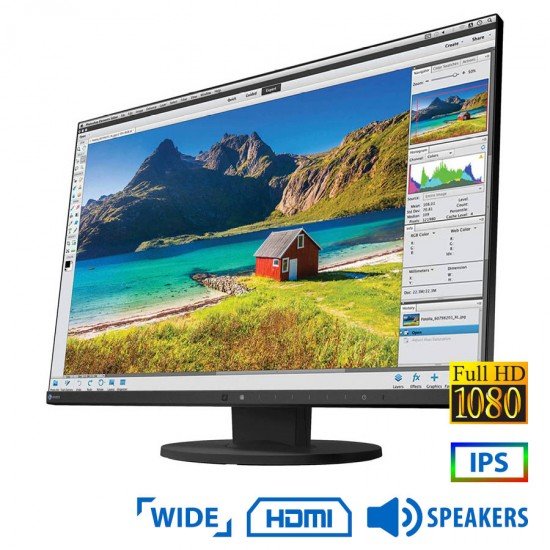Used (A-) Monitor FlexScan EV2455 IPS LED/Eizo/24 Used (A-) Monitor FlexScan EV2455 IPS LED/Eizo/24