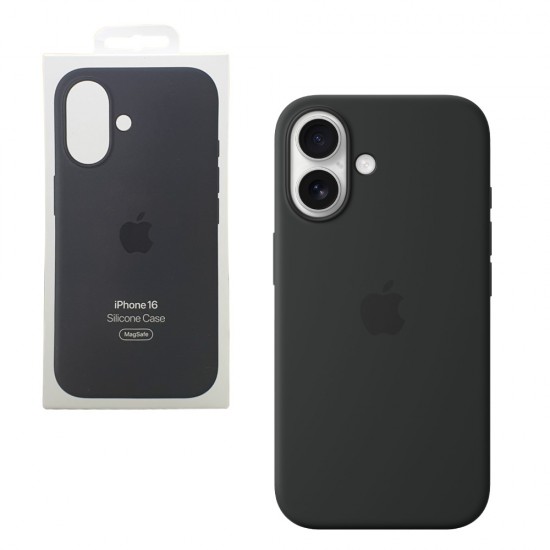 ΘΗΚΗ IPHONE 16 MYY13ZM/A SILICONE MAGSAFE CASE BLACK PACKING OR