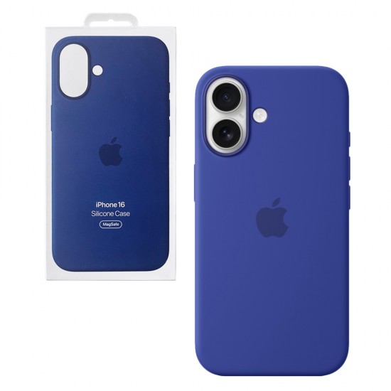ΘΗΚΗ IPHONE 16 MYY63ZM/A SILICONE MAGSAFE CASE BLUE PACKING OR