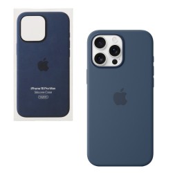 ΘΗΚΗ IPHONE 16 PRO MAX MYYU3ZM/A SILICONE MAGSAFE CASE BLUE PACKING OR