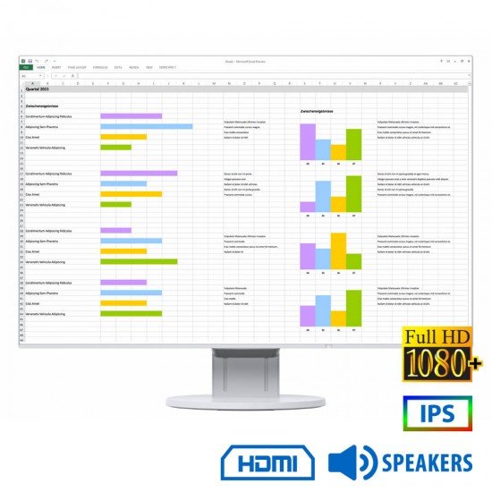 Used (A-) Monitor FlexScan EV2456 IPS LED/Eizo/24"FHD/1920x1200/Wide/White/w/Sreakers/Grade A-/D-SUB Used (A-) Monitor FlexScan EV2456 IPS LED/Eizo/24"FHD/1920x1200/Wide/White/w/Sreakers/Grade A-/D-SUB