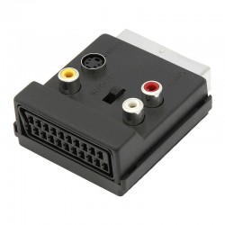 Μετατροπέας SCART σε SCART + 3RCA + SVHS Μετατροπέας SCART σε SCART + 3RCA + SVHS